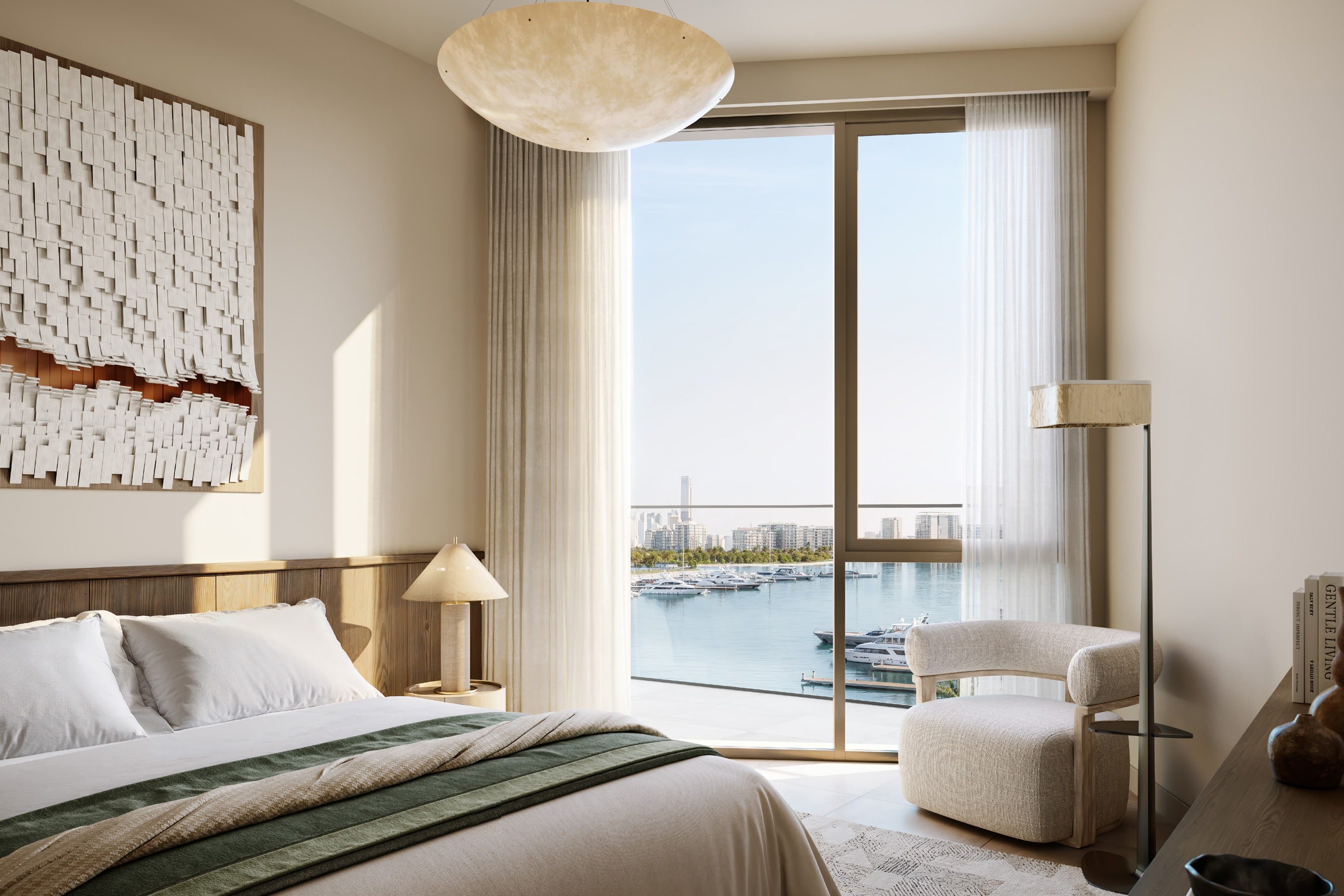Fior 1 bedroom overlooking the marina