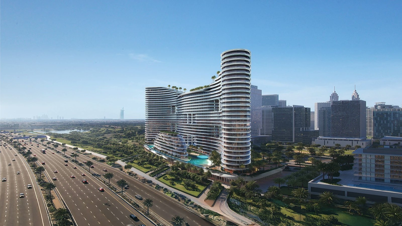 Binghatti Aquarise in Business Bay, Dubai